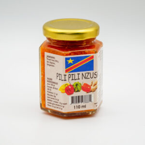 Nzushi Pilipili Ginger Paste 24x110ml